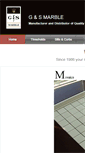 Mobile Screenshot of gandsmarble.com